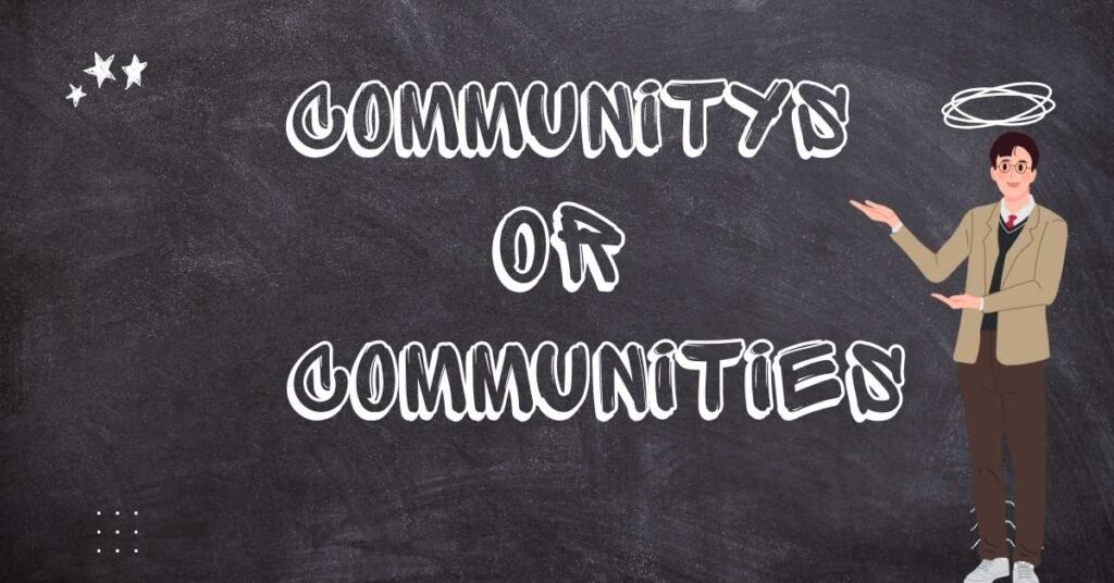 
communitys-definition-and-usage