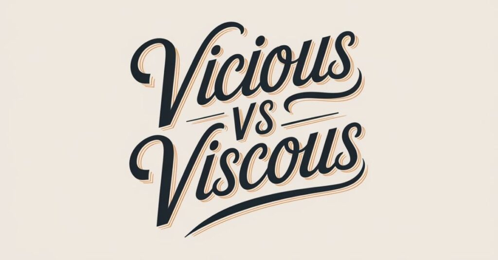 vicious-vs-viscous-pronunciation