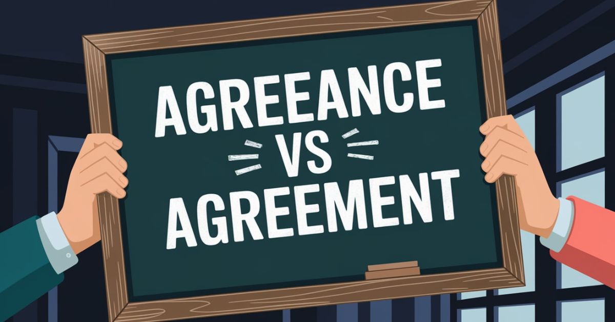 agreeance-vs-agreement